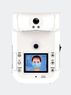 เครื่องวัดไข้อินฟราเรดอัตโนมัติ + บันทึกภาพได้ในครั้งเดียว WAC-K3 Face ใช้ภายในอาคาร แถมฟรี ขาตั้ง, ถ่านชาร์จ 1 ก้อน, Adapter, สาย USB และ Micro SD CARD 2GB รับประกันศูนย์ไทย 1 ปี