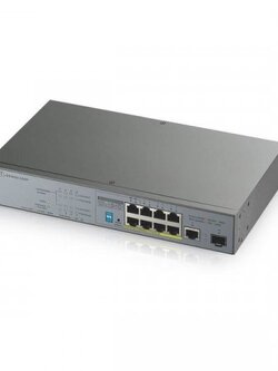 Zyxel GS1300-10HP 8-port GbE Unmanaged PoE Switch with GbE Uplink