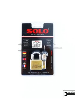 กุญแจ SOLO ระบบลูกปืน รุ่น 4507/4507L ทำจากทองเหลืองแท้ ไม่เป็นสนิมมีระบบป้องกันกุญแจผี