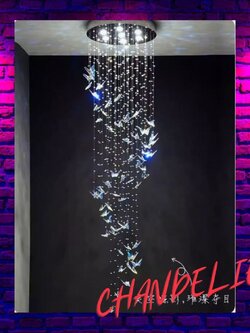 CT206A210 SOTMIA โคมไฟระย้า โคมไฟบรรได ผีเสื้อ Lighting Chandelier