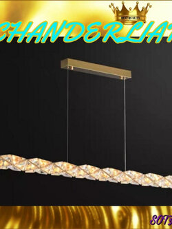 CT181A136 SOTMIA โคมไฟระย้าโต๊ะอาหาร โคมไฟระย้า โคมไฟคริสตัล โคมไฟห้องรับประทานอาหาร โคมไฟบาร์