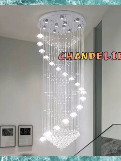 CT195A160 SOTMIA โคมระย้า โคมไฟพวงองุ่น ไฟติดโถงบรรได