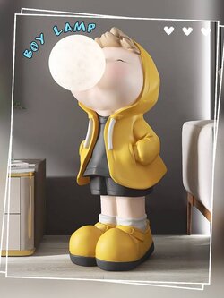 CT197A176 SOTMIA Boy Lamp โคมไฟตั้งพื้น โคมไฟตั้งโต๊ะ