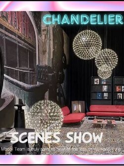 CT203A209 SOTMIA โคมไฟโมเดิร์น โคมไฟเพดานสูง Lighting ตกแต่งร้านอาหาร