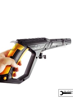 INGCO ปืนฉีดน้ำสำหรับเครื่องอัดฉีดแรงดันสูง สามารถปรับสั้น-ยาวได้ รุ่นAMSG028