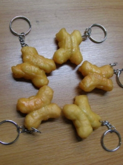 พวงกุญแจปาท่องโก๋ / 5 ชิ้น