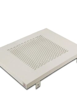 G7-02075 Fix Component Shelf Deep 75 cm. for Rack 90cm และ 100 cm. Galvanize Steel (ถาดยึดน็อต 4 ด้าน)