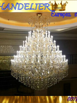CT161A089 SOTMIA โคมไฟระย้า โคมไฟสไตล์ยุโรป โคมไฟคริสตัล โคมไฟเพดาน Luxury light Chandelier โคมไฟโถงบรรได
