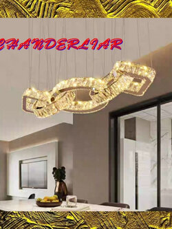 CT181A137 SOTMIA โคมไฟระย้าโต๊ะอาหาร โคมไฟระย้า โคมไฟคริสตัล โคมไฟห้องรับประทานอาหาร โคมไฟบาร์