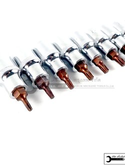 ลูกบล็อกเดือยโผล่ หกเหลี่ยมท็อก หัวดาว T20-T70 แยกขาย