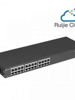 Reyee RG-ES224GC 24-Port Gigabit Smart Cloud Mananged Switch, Rack-Mountable Steel Case