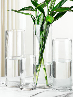 แจกันใสทรงกระบอก หลายขนาด แจกันใสทรงสูง แจกันทรงกระบอก แจกันใสสูง ST504E823