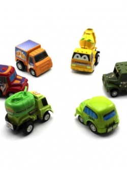 รถจิ๋ว คละแบบ 6 คัน