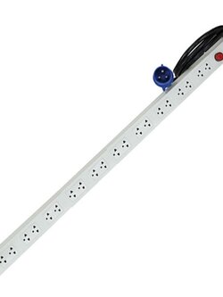 G7-00120 32 Ampere POWER DISTRIBUTION 20 Outlet Cable 3 M. & Power Plug w/CB