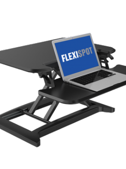 FlexiSpot by Essen Classic Standing Desk Converter 28 inches Alcove (M7) - Black