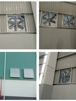 ผลงานการการออกแบบ ติดตั้งระบบระบายอากาศ แก้ไขปัญหาความร้อน