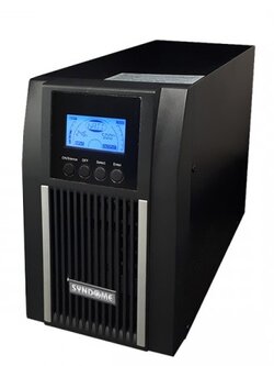 SYNDOME TE-3K (TE-3000) 3000VA/2700W (3KVA/2.7KW) True Online Double Conversion, LCD Display, Universal Socket 4 Outlet (ส่งฟรีทั่วประเทศ)