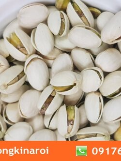 ถั่วพิสตาชิโอ เกรดอย่างดี จัมโบ้ เม็ดเต็ม 1000 กรัม