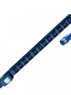 Link CH-12412 Power Distribution Unit 12 C13 Outlet (Circuit Breaker 16A + Power Plug 16A)