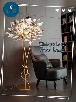 CT200A197 SOTMIA Ginkgo Leaf Floor Lamp โคมไฟตั้งพื้น โคมไฟใบแปะก๊วย