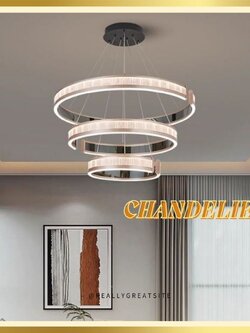 CT236A304 SOTMIA โคมไฟระย้า โคมไฟโมเดิร์นสีทอง Chandelier Lighting โถงบรรได โต๊ะทานอาหาร