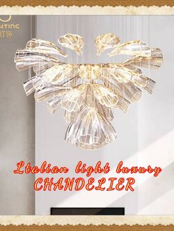 CT200A194 SOTMIA Italian light luxury Chandelier โคมไฟระย้า โคมไฟสไตล์อิตาลี่ Lamp