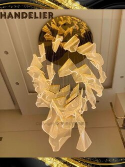 CT203A189 SOTMIA CHANDELIER โคมระย้า โคมโถงบรรได แชนเดอเรีย Lamp