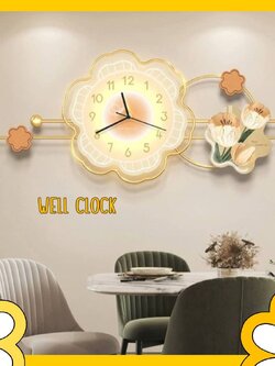 CT208C046 INTERY นาฬิกาติดผนัง นาฬิกามงคล WALL CLOCK WALL DECOR