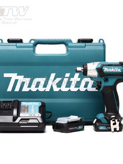 MAKITA บล๊อกไร้สาย ขนาด 1/2นิ้ว 12Vแบต2 รุ่น TW141DWYE
