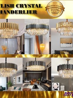 CT002A021 SOTMIA แชนเดอเรีย ทรงกลม ตกแต่งห้อง ห้องรับแขก ห้องอาหาร แต่งห้องนอน CHANDELIER โคมไฟ โคมไฟเพดาน โคมไฟแต่งห้อง