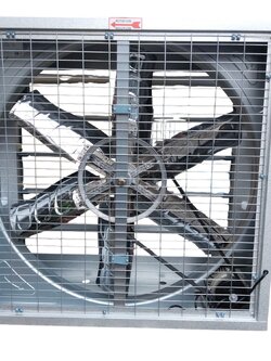 พัดลมลมโครงกาวาไนช์ ขนาด ใบพัดลม 32" 0.37 Kw 3P