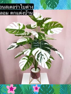 TS061J004 TROPACL ต้นมอนสเตอร่าใบด่าง ต้นมอนสเตอร่า ปลอม ต้นไม้ปลอม ต้นไม้ปลอมสวยๆ ต้นไม้ปลอมโชว์ ARTIFICIAL PLANT