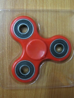 Hand Spinner สีแดง