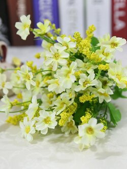 ช่อดอกเดซี่ DAISY ดอกไม้ปลอม ดอกไม้ประดิษฐ์ ดอกไม้สวยๆ ST503E811