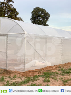 โรงเรือนจั่วโค้ง 4x12 ม. จ.ขอนแก่น