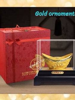 CT201B135 HAOYUN Gold ornaments ทองคำแท่ง ของขวัญขึ้นบ้านใหม่ ของขวัญ Gifts