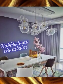 CT203A188 SOTMIA Bubble lamp chandelier โคมไฟแก้ว โคมไฟอิตาลี Lamp แชนเดอเรีย