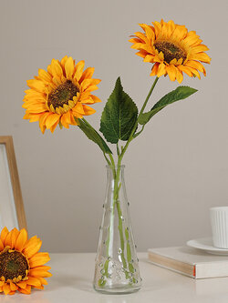 ดอกทานตะวัน SUNFLOWER ดอกไม้ปลอม ดอกไม้ประดิษฐ์ ดอกไม้ตั้งโต๊ะ ST503E816