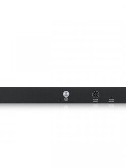 Zyxel GS1900-8HP 8-port GbE Smart Managed Desktop PoE Switch (70Watt) รองรับ PoE มาตรฐาน 802.3at โดยจ่ายไฟต่อพอร์ตสูงสุดถึง 30W รองรับ การทำ VLAN, QoS, Link Aggregation, 802.1x, CPU defense engine และ DoS prevention