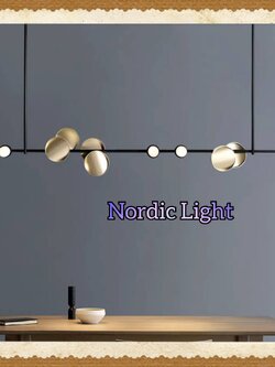 CT205A205 SOTMIA โคมไฟโต๊ะทานข้าว โคมสไตล์อิตาลีรูปทรงพิเศษ เคาน์เตอร์บาร์ Nordic Light ไฟกิ่ง