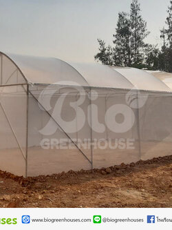 โรงเรือนจั่วโค้ง ขนาด 6x12ม. จ.ชลบุรี