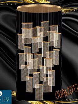 CT206A246 SOTMIA chandelier โคมไฟระย้าโมเดิร์น โคมไฟโถงบรรได Nordic Light