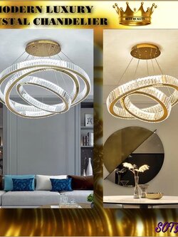 CT002A025 SOTMIA MODERN LUXURY CRYSTAL CHANDELIER แชนเดอเรีย โคมไฟเพดาน โคมระย้า โคมไฟระย้า โคมไฟระย้าโมเดิร์น แต่งห้อง