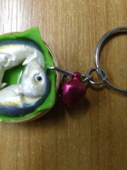 พวงกุญแจปลาทู 1 อัน