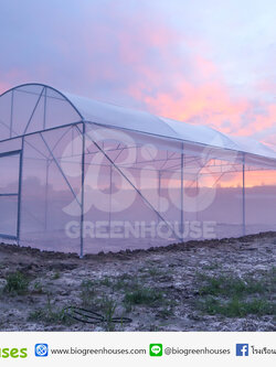 โรงเรือนจั่วโค้ง 6x12ม. จ.ระยอง