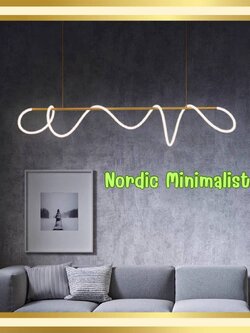 CT205A202 SOTMIA โคมไฟโต๊ะทานข้าว โคมไฟLED เคาน์เตอร์บาร์ Nordic Light Creative Designer Bar