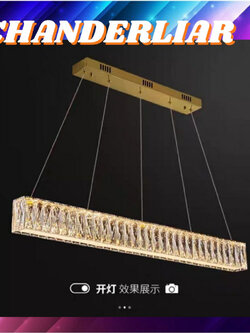 CT181A135 SOTMIA โคมไฟระย้าห้องรับประทานอาหาร โคมไฟระย้า โคมไฟคริสตัล โคมไฟห้องรับประทานอาหาร โคมไฟบาร์