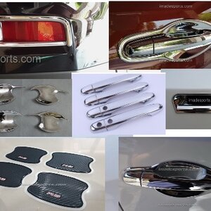 ชุดตกแต่งโครเมี่ยม ภายนอก CRV G4 2013-2015