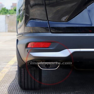 ปลายท่อสเตนเลสคู่ CRV US Style