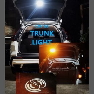 ไฟแผงประตูหลัง CRV G6 (ไฟเตือนรถหลัง+ไฟ Logo)